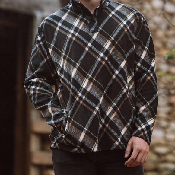 Buffalo Jackson Other - NWT Buffalo Jackson S Palmer Plaid Fleece Pullover
